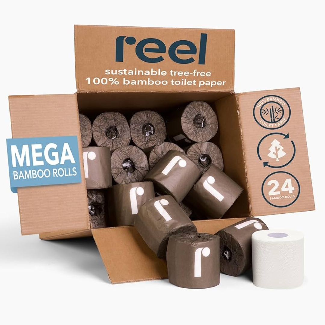 TREE FREE BAMBOO TOILET PAPER 24 ROLL PACK